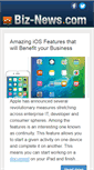 Mobile Screenshot of biz-news.com