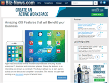 Tablet Screenshot of biz-news.com